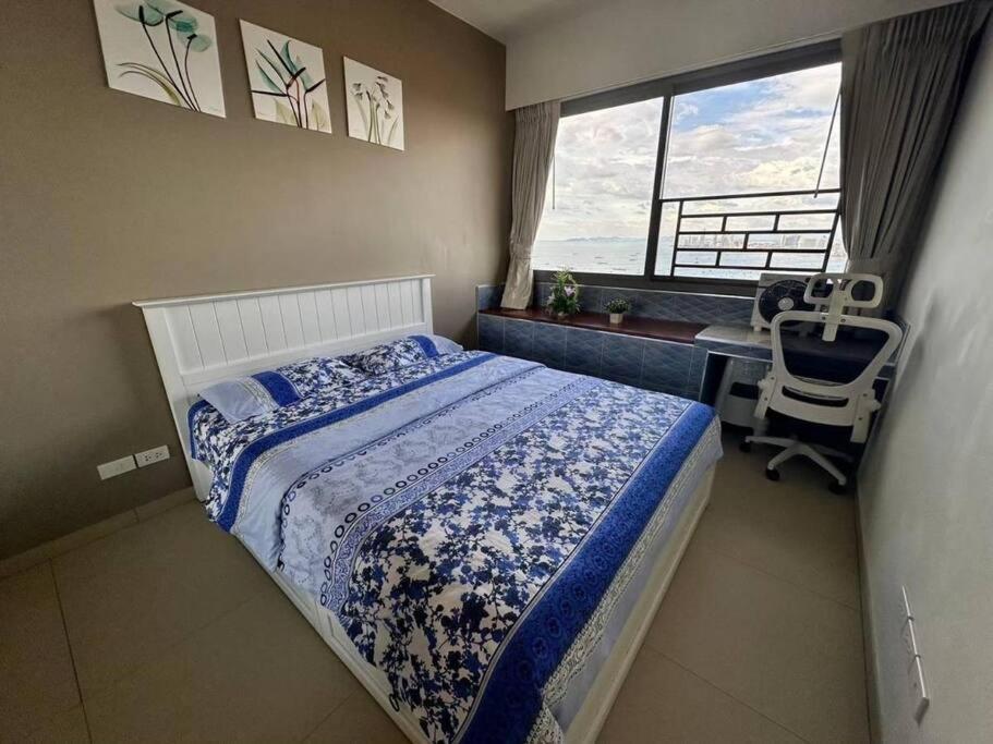 Sea View -High Floor 2 Bed Room Excellent Location Pattaya Exterior photo
