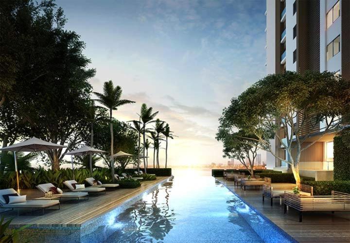 Sea View -High Floor 2 Bed Room Excellent Location Pattaya Exterior photo
